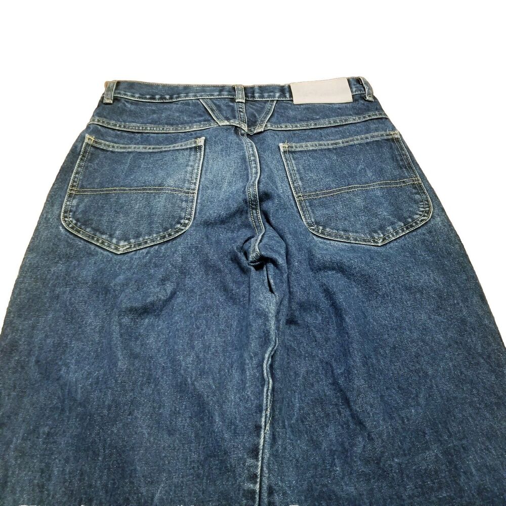 Marithe Francois Girbaud Jeans Men Size 30x35 Vtg Selvedge Denim High Yoke Waist - Picture 4 of 8